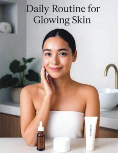 Healthy glowing skin